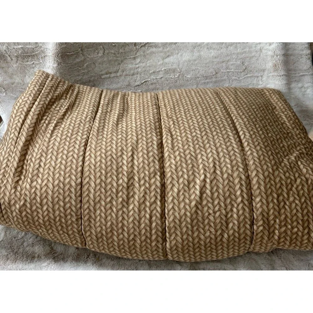Vintage Ralph Lauren Bedding Desert Plains Wicker Twin Comforter Wicker Bamboo